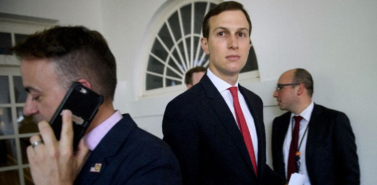 Kushner heads to Mideast to press US peace plan: White House
