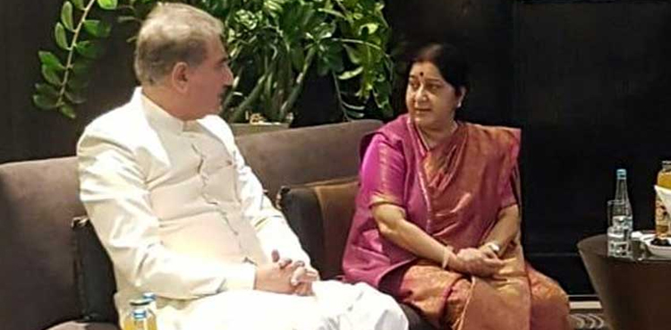 Pakistan ready for dialogue with India even today, FM Qureshi tells Swaraj