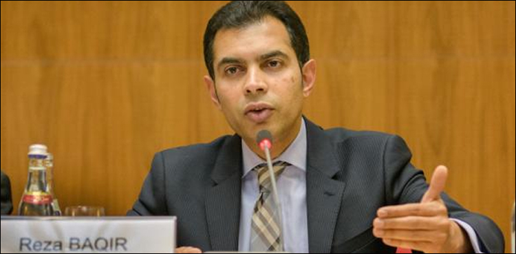 Raza Baqir on top of list to be posted as State Bank Governor: sources