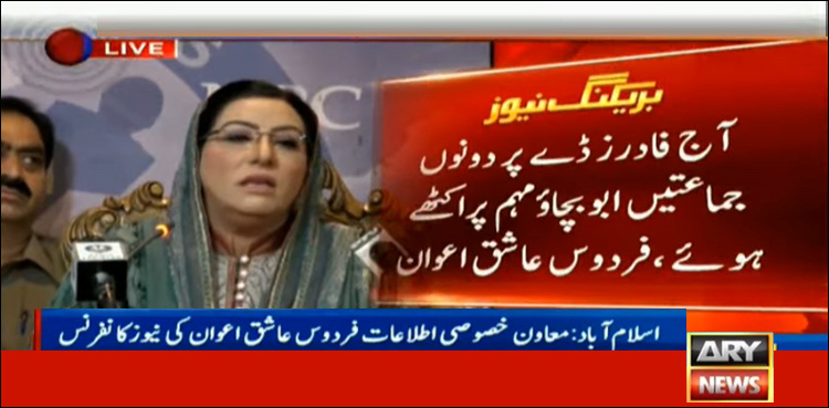 Maryam, Bilawal met on 'Father's Day' to save their fathers: Dr Firdous