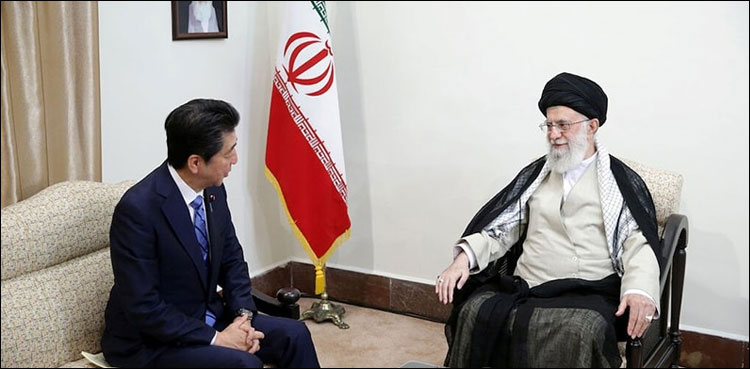 Iranian leader tells Japan's Abe he has no reply to message from Trump