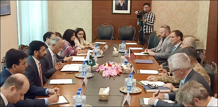 Pakistan, US discuss Afghan peace process