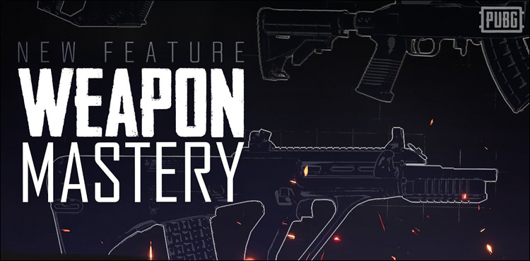 PUBG introducing weapon mastery
