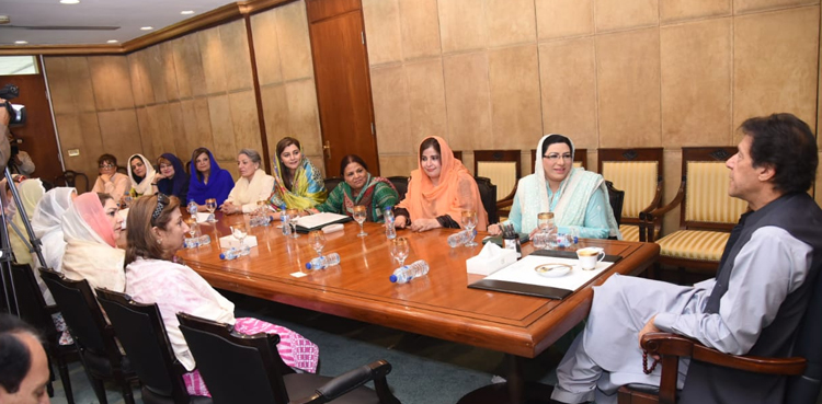 Women empowerment government's top priority: PM Imran