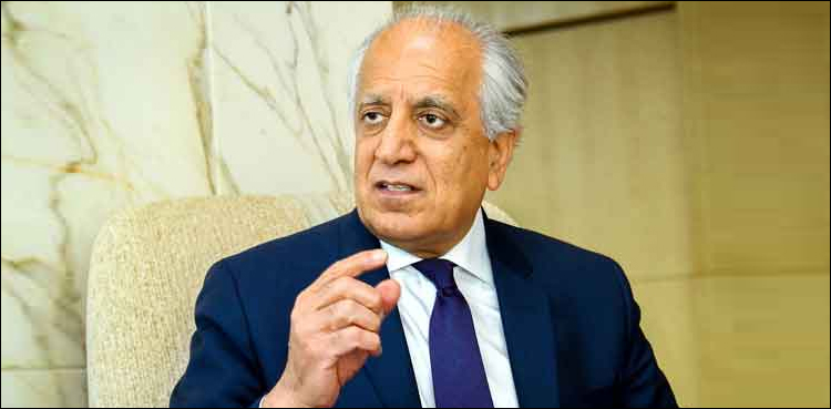 US envoy Zalmay Khalilzad to arrive in Islamabad today