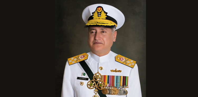 Admiral Zafar Mahmood Abbasi visits Pakistan Navy's installations
