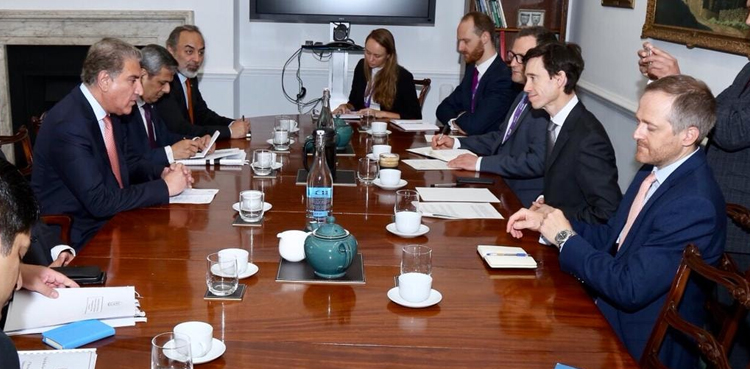 Pakistan desires to further boost trade ties with UK: FM Qureshi