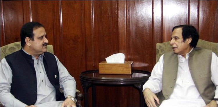 Punjab CM holds meeting with Speaker PA Pervaiz Elahi