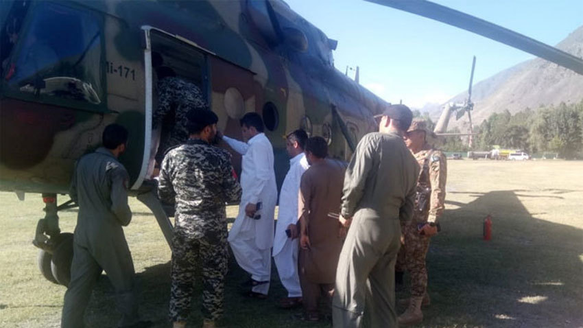 150 people rescued in Golon area of Chitral