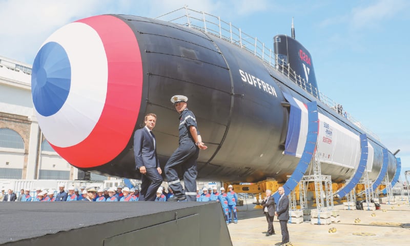 France launches new nuclear-powered attack submarine