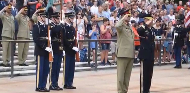 COAS General Qamar Javed Bajwa visits Pentagon