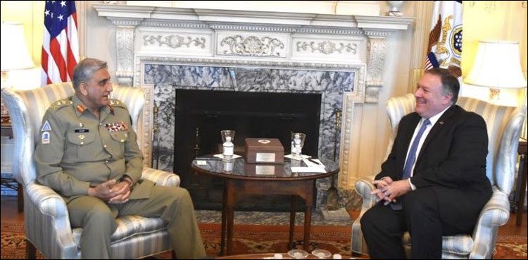 COAS calls on Mike Pompeo to discuss bilateral relations