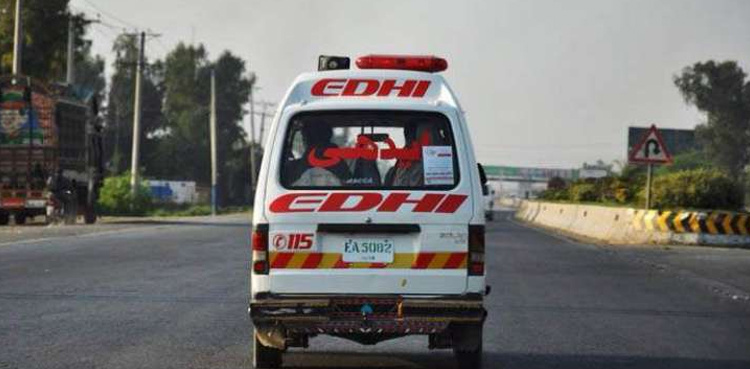Four killed as vehicle plunges into ravine in Haripur