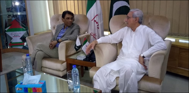 Tareen hold talks, discusses implementation of MoU with MQM