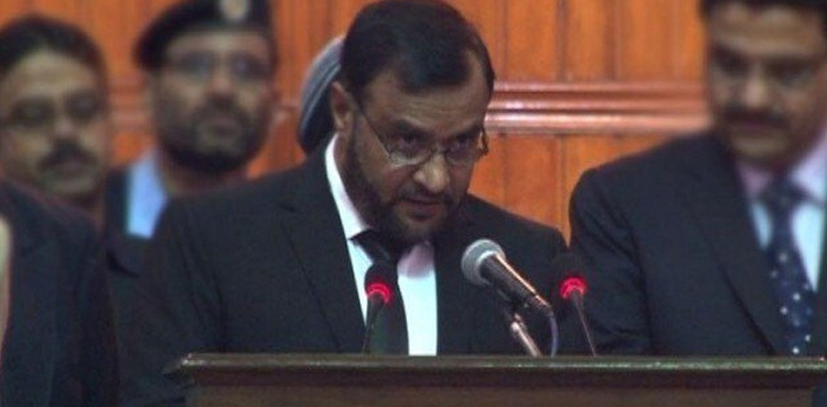Law Ministry gives additional charge to judge Muhammad Bashir