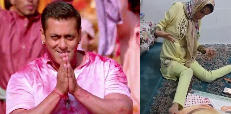 Salman Khan shares video of differently-abled fan