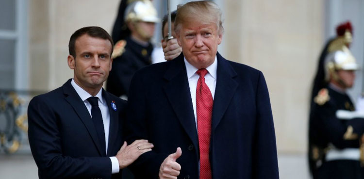 Macron to present Trump with 'proposals' on peace in Ukraine