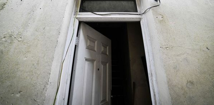 Mysterious screams in haunted house force owners to live into camper van