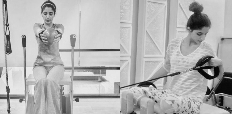 Mawra Hocane stays fit with Pilates regime