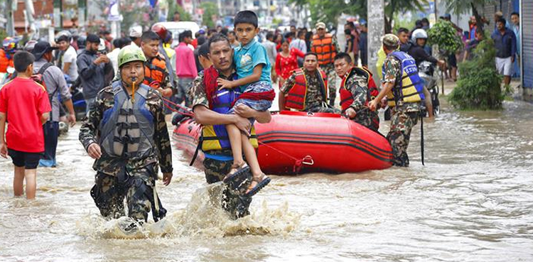 No respite as monsoon rains pound South Asia, death toll reaches 200