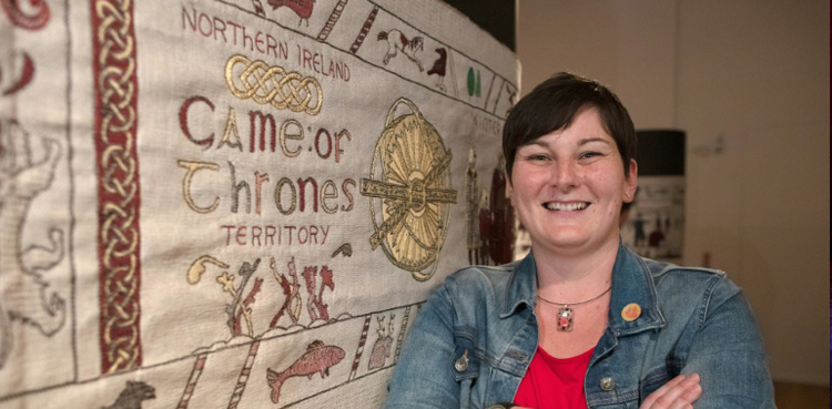 Tapestry in Belfast museum depicts 'Game of Thrones' saga