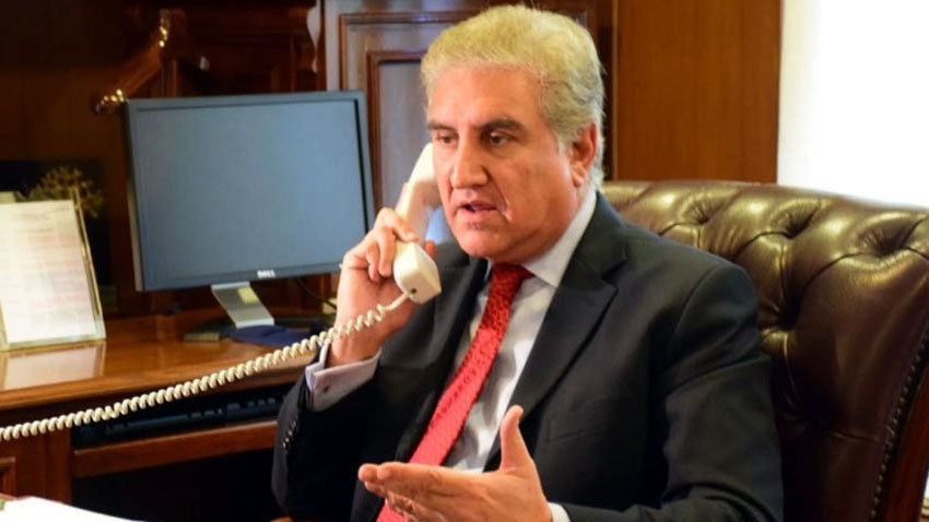 Qureshi briefs New Zealand Deputy PM about situation in Kashmir