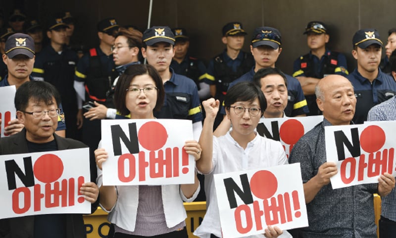 Japan and South Korea trade tit-for-tat export blows