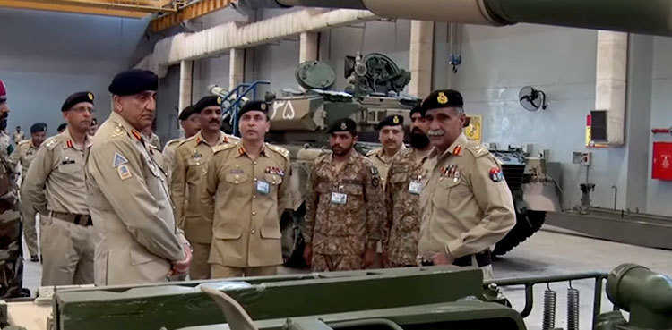 COAS Bajwa visits POF, inaugurates Urea Formaldehyde Moulding Compound plant