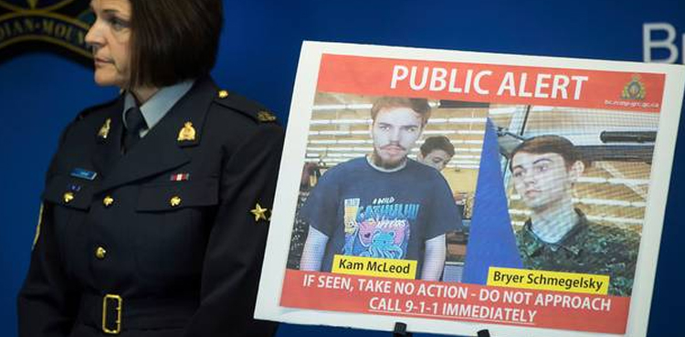 Two bodies found in Canada, believed to be teen murder suspects: police