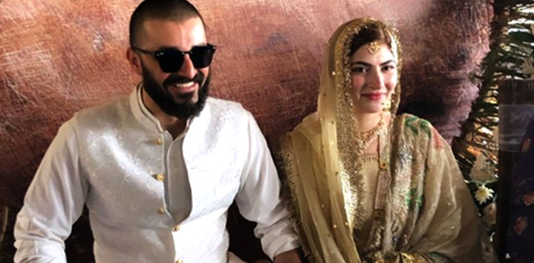 Hamza Ali Abbasi marries Naimal Khawar in a simple ceremony