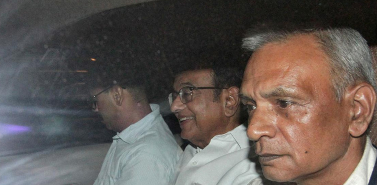 Former Indian finance minister Chidambaram arrested in corruption case