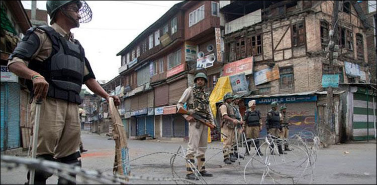 Strict curfew continues on 20th consecutive day in occupied Kashmir