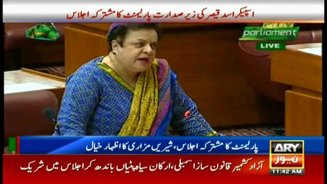 Indian actions in IoK akin to 'war crimes', a mockery of UNSC and world powers: Shireen Mazari