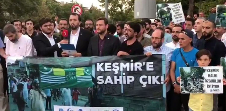 Worldwide protests against illegal Indian annexation of Occupied Kashmir