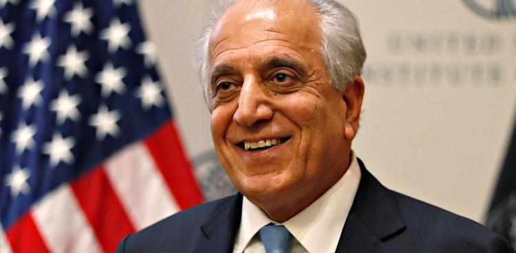 Zalmay Khalilzad says 'excellent progress' made in Afghanistan peace process