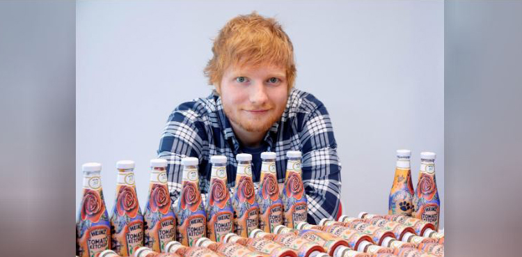 Ed Sheeran designed Ketchup bottle sells for over $1,800