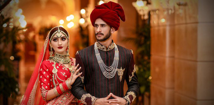 Hassan Ali, wife thankful for well wishes on their wedding