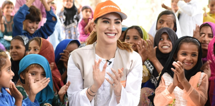 Mehwish Hayat joins charity to help rebuild five schools in Sukkur