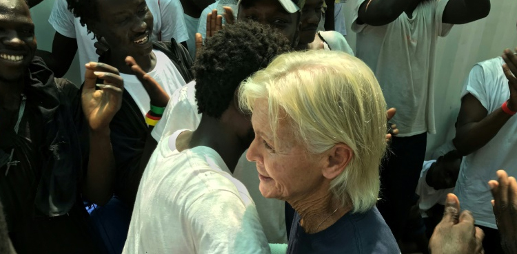 US nurse reunited with Darfur boy she saved