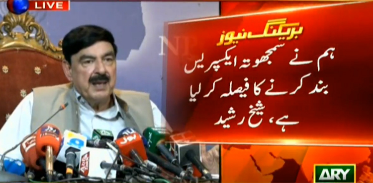 Pakistan to shutdown Samjhauta Express with India