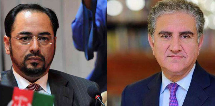 FM Qureshi, Afghan counterpart discuss bilateral relations, regional security