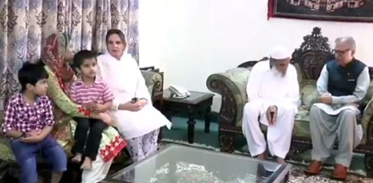 Nation stands united behind its armed forces against evil designs: President Alvi