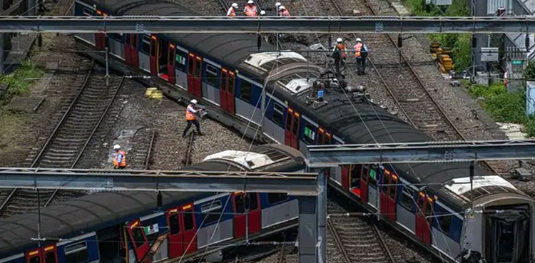 Train derails in eastern Iran after excavator collision, kills 13