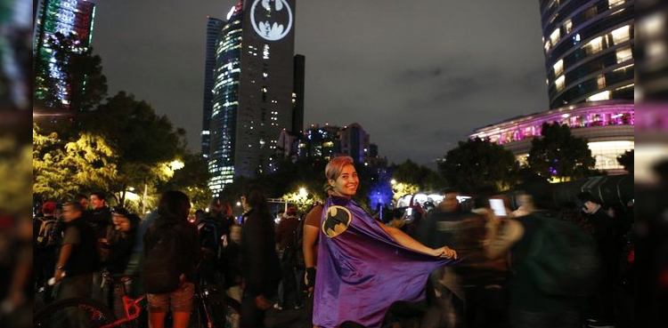 Bat-Signal fires up in 15 cities to celebrate Batman's 80th anniversary