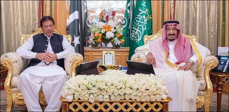 PM Imran apprises Saudi King Salman on situation in Occupied Kashmir