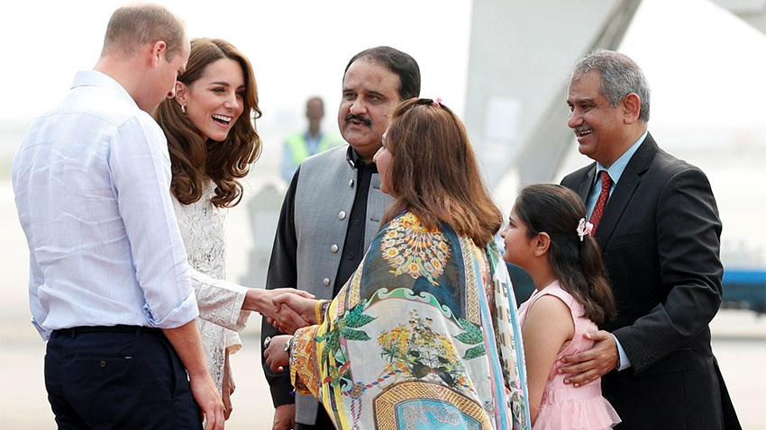Royal tour: Prince William, Kate Middleton in Lahore today