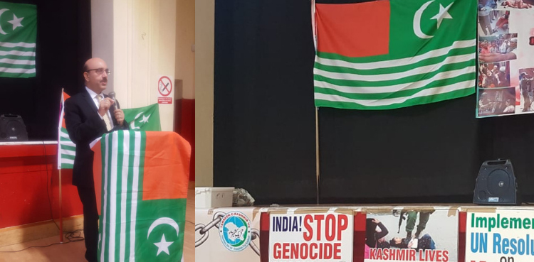 AJK president urges UK to help settle Kashmir issue