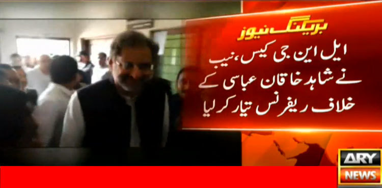 NAB finalises reference against Shahid Khaqan Abbasi