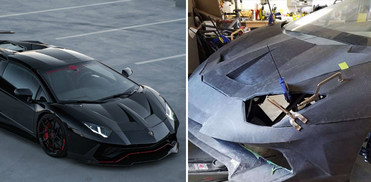 Father and son make their own Lamborghini with 3D printer