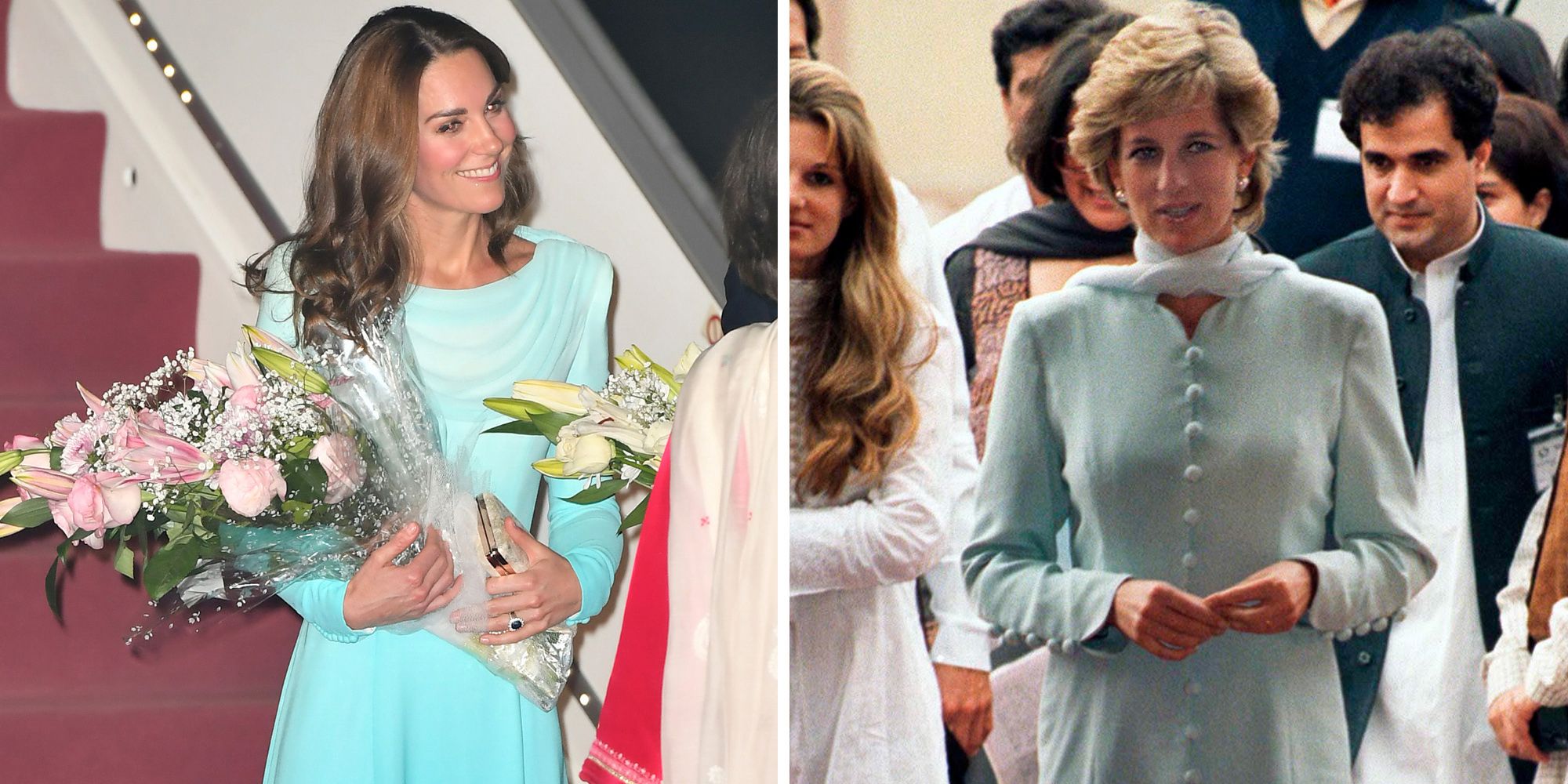 Kate Middleton echoes Princess Diana's style on Pakistan tour